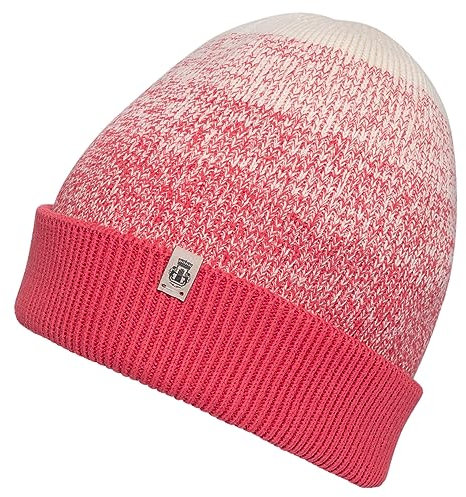 Roeckl Damen Dégradé Cotton Mütze, flamingo, ONE SIZE