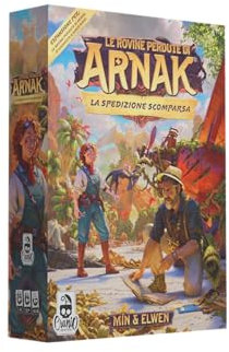 Cranio Creations - Die verlorenen Ruinen von Arnak Der verschwundene Versand, erweitern Sie das Arnak-Spiel durch Spielen Einer Kampagne, Erweiterung, Ausgabe in Italienischer Sprache