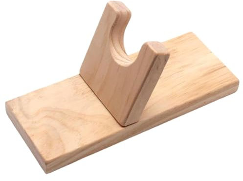 Wooden Hot Glue Stand - Craft Room Organizer & Base Holder for Glue Guns
