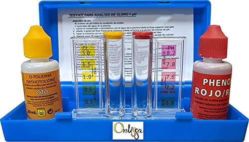 Test Kit Ph y Cloro (Otho/Phenol) (Test Kit Analizador pH y Cloro)