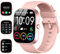 Smartwatch Uomo Donna, 1,91 Orologio Fitness con Effettua/Risposta Chiamate, 110+ Sportive Fitness Tracker, Sonno Cardiofrequenzimetro, Contapassi, Impermeabil IP68 Smart Watch per Android iOS, Rosa