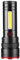 LED Taschenlampe aus Aluminium, Extrem Hell, USB-C Aufladbar, Zoombare Mini-Handlampe mit 4 Lichtmodi, Wasserdicht und auch als Powerbank Nutzbar - Perfekt für Camping, Wandern & Notfälle (Schwarz)