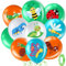 Luftballons Geburtstag, Latex-Geburtstagsballons, 50 Stück Bunte Insekten Bienen Schmetterling Luftballon, 12 Zoll Bunt Latexballons, für Kindergeburtstag FrüHling Sommerfest