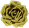 PATIKIL Broche en Satin de Soie en Forme de Fleur 4, Grande Épingle de Revers de Pivoine Florale pour Femmes pour Mariage, Fête d'Anniversaire, Vêtements, Chapeau et Sac, Jaune