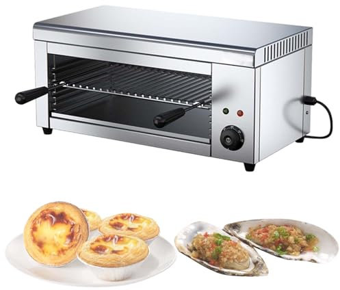GrillspießE FüR Den Innenbereich – 2000 W Salamandergrill FüR Die Arbeitsplatte – Edelstahl-KäSeschmelzgeräT Zum Schmelzen Von KäSe, Toastsandwiches