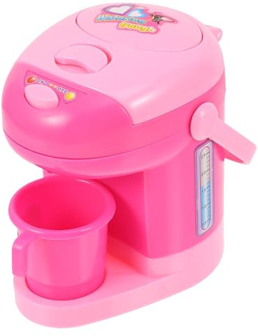 WOONEKY 1 Pièce Distributeur Eau Éducatif Miniature pour Garçon Fille Simulation Amusante Électroménager pour Jeux de Rôle Décoration de Bureau