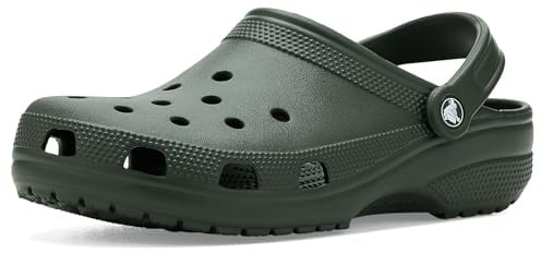 Crocs Unisex-Adult Classic Clog, Field Green, 7 Women/5 Men
