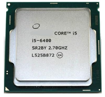 Processore CPU Core i5 6400 2,7 GHz 6 MB di cache Quad-Core 65 W SR2BY LGA 1151