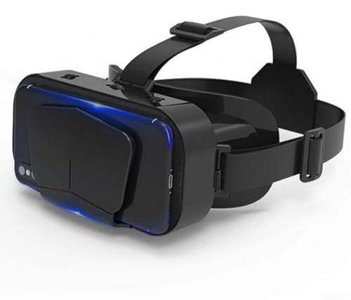 Virtual Reality Headset for Mobile Phones | Smartphone VR with Game Controller | 110° FOV HD Anti-Blue Light Lenses | Adjustable IPD 58.5-70.5mm for 4.7-7 Inch(G10+B03)