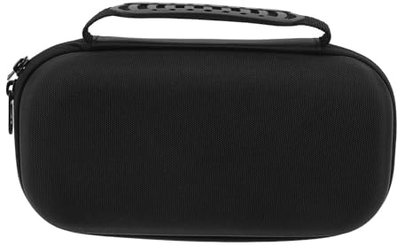 MUSISALY Compact Microphone Storage Bag with Waterproof Exterior and Thickened Buffer Lining, Portable Case for Handheld Mic and XLR Cables, for Travel and Karaoke Use