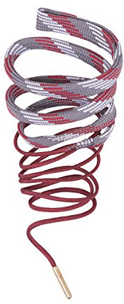 Allen BORE-NADO Bore Cleaner, Barrel Cleaning Rope, Gun Snake - for Handguns, Rifles, or Shotguns, Gray/White/Red, 30 CALIBER (70581)