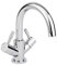 Milano Mirage Modern Mono Bathroom Basin Mixer Tap Swivel Spout - Chrome