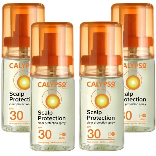 Calypso SPF30 Scalp Protector Spray 50 ml Protection solaire (4 Paquets)