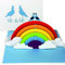 3D Hochzeitskarte „Gay Wedding Card - Pop Up Karte MR. & MR. als Einladungskarte, Geschenk, Gastgeschenk & Einladung zur schwulen Hochzeit