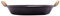 ZSH Cast Iron Round Skillet/Frying Pan with Two Handles (40CM/15.7'')