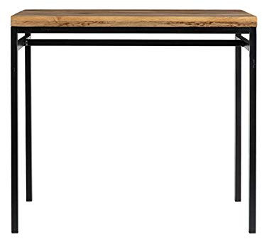 Miliboo Bartisch Industrie-Look aus Mangoholz und schwarzem Metall YPSTER