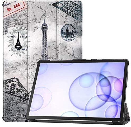 Lobwerk Étui Smart Cover avec Fonction Support et Mise en Veille Automatique pour Samsung Galaxy Tab S6 SM-T860 10,5 06