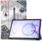 Lobwerk Étui Smart Cover avec Fonction Support et Mise en Veille Automatique pour Samsung Galaxy Tab S6 SM-T860 10,5 06
