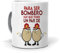 Taza Regalo Personalizado y Divertido Bombero. para ser Bombero Hay Que Tener un par de Huevos. Cerámica AAA - 350 ml.