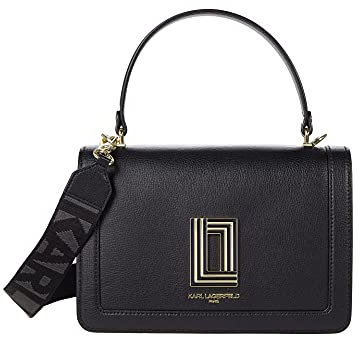 Karl Lagerfeld Paris Simone Crossbody, Gold (schwarz / gold), Einheitsgröße