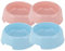 Cat Bowl,Cat Bowls,Cat Bowl,Cat Bowls,Water Cat Bowl,Plastic Cat Bowls,Double Cat Bowl (Pink+Blue)