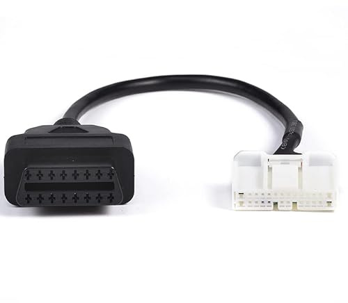 LoongGate Câble adaptateur de diagnostic vers OBD II 16 broches pour modèle 3/Y (26P)
