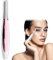 Molbory Wimpernzange Beheizbar, USB Beheizbare Wimpernformer, Heated Eyelash Curler mit 3 Temperaturmodi, Silikon Elektrische Wimpern Curler, Wiederaufladbarer 24 H Langanhaltende für Bequemes Make-up