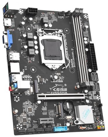 JMT B75M-K 16GB Motherboard PCI Express 16X MATX M.2 Board DDR3 Memory Compatible with Intel Socket LGA1155 CPU Desktop