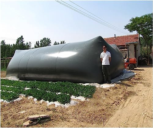DLAZUM Wasserspeicherbeutel Wasserspeicherblase für Garten-/Baukonstruktionen, 500 l – 6000 l tragbare Wasserspeicherblasenbeuteltanks, grün (Größe: 6000 l/1585 Gallonen/3 x 2 x 1 m) (3000 l/792 Ga