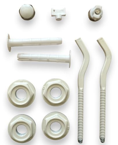 Kit universel bouchons et réductions blanc de 1x1/2 ou 1x3/8 avec étagères avec chevilles et clé de purge pour radiateur radiateur en aluminium et fonte (kit de 1/2)