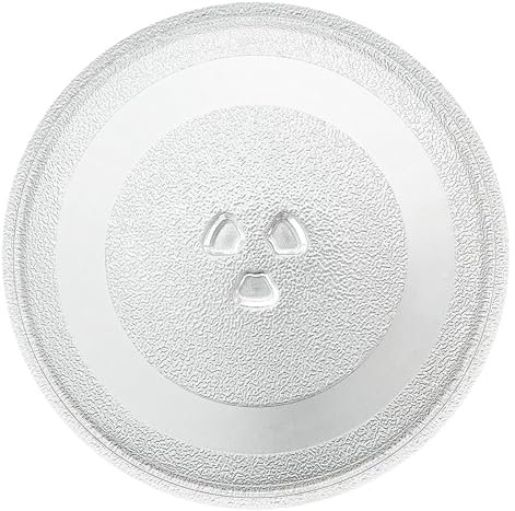 SPARES2GO Universal Microwave Turntable Plate Y Type Glass Dish Tray (13.5 / 34.5cm / 345mm)