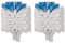 OXO Lot de 2 recharges pour Brosse à Bouteille, Blanc/Bleu