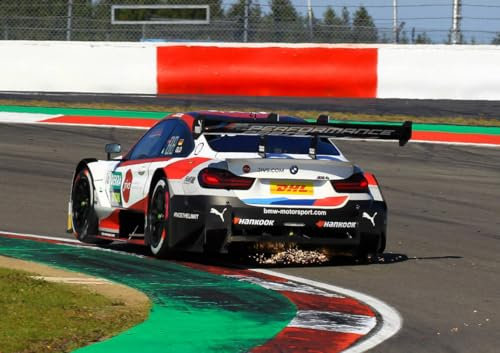 CALVENDO Poster 59,4 x 42,0 cm Querformat Timo Glock, BMW M4 DTM, Poster DIN A2 quer| Bilder, Kunstdruck, Wandbild, Wanddeko, Prints ohne Rahmen