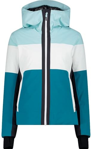CMP, JACKET FIX HOOD, 33W0706, Basic Turquoise, D36, Woman