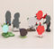 URDAKBX Plants and Zombies Toys Action Figures, 8 pcs Zombies PVZ Toys Set Play Figures Ornament, Peashooter and Zombies vs Shooting Toys, Gifts for Kids and Fans, Birthday and Christmas Party