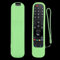Cover Case for LG TV Remote MR24GA MR24GN MR23GA MR23GN MR22GN MR22GA AN-MR21GA Shockproof Anti Slip Protective Silicone Cover for LG Magic Remote - Glowing Green