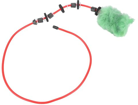 UPALDHOU 3 Farbwolle Paintball -Fass -Rakel Seil, Einfache Singlepull Reinigung für Baller, Geeignet für Innendurchmesser 17,3 Mm, Wollmaterial