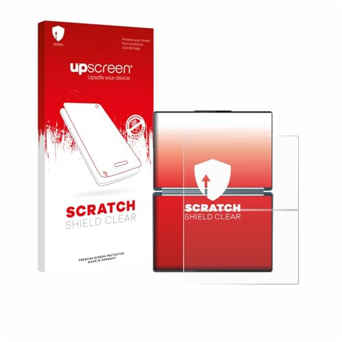 upscreen Schutzfolie für Lenovo Yoga Book 9i Gen 10 – Made in Germany, Kristall-klar, Kratzschutz, Anti-Fingerprint