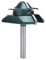 Qotolite Woodworking Router Bit 6 mm gambo 2 pollici lama 45 gradi Bip del router per il router per mano