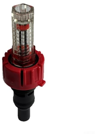 Underfloor Heating Manifold Flow Meter with Visual Flow Adjustment G1/2 for Temperature and Flow Rate Regulation