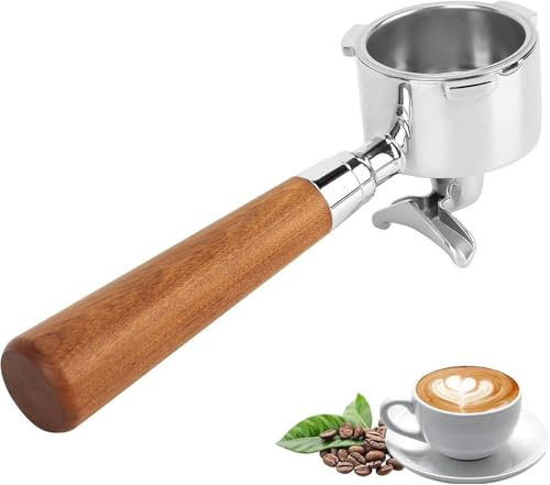 Cafetera de 51mm para DeLonghi Dedica EC680/EC685 cafetera, Cafetera de 51mm con Lavavajillas y Cepillo de limpieza, Portafiltros de Café Reutilizables, para DeLonghi DedicaEC785/EC82