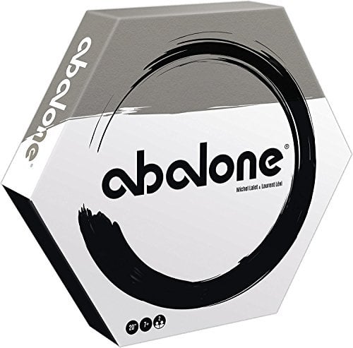 Asmodee - Abalone - Edition Officielle - Jeu de Société Famille pour Adultes & Enfants dès 7 Ans - Jeu de Stratégie & Réflexion - Plateau de 28 Billes - As d'or - 2 Joueurs - 20 Min - Zygomatic