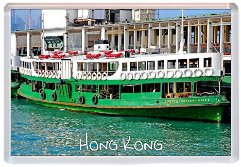 Hong Kong - Jumbo Fridge Magnet