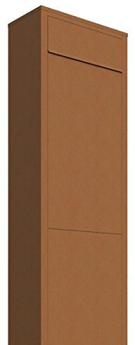 Standbriefkasten, Design Briefkasten Big Box Rost - Bravios