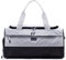 Vooray Boost XL Duffel - 32L - 51 cm - Große wasserdichte Sporttasche mit Schuhfach, Zubehörtaschen, Premium Reisetasche, strapazierfähige Wochenendtasche (steingrau)