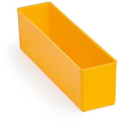 25er Set Einsatzboxen 63 mm F3 orange B208 x T52 x H63 geeignet als Bosch L-BOXX Einlage | Einsatzboxen für Sortimentskästen wie Bosch Sortimo Insetboxen Set L-BOXX, W-BOXX, T-BOXX, ProClick Tray