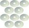 AERZETIX - C49704 - Lot de 10 Rondelles de carrossier plates larges - M10 Ø10.5x40x1.50 - en acier zingué