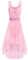 Femme Robe Danse Asymétrique Tutu Justaucorps de Ballet Latine Tango Salsa Paillettes Sport Gymnastique Patinage Artistique Dancewear Dames Rose B S
