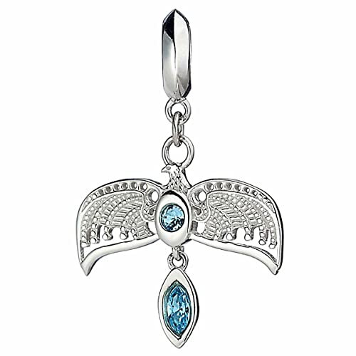 Harry Potter Sterling Silber Diadem Charm Perle, Sterling-Silber