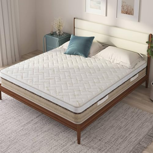 Talamo Italia - Ofiuco Einzelmatratze, Memory Foam-Matratze, ergonomische Matratze, Taschenfederkernmatratze, 100% Made in Italy, 80 x 190 x 25 cm
